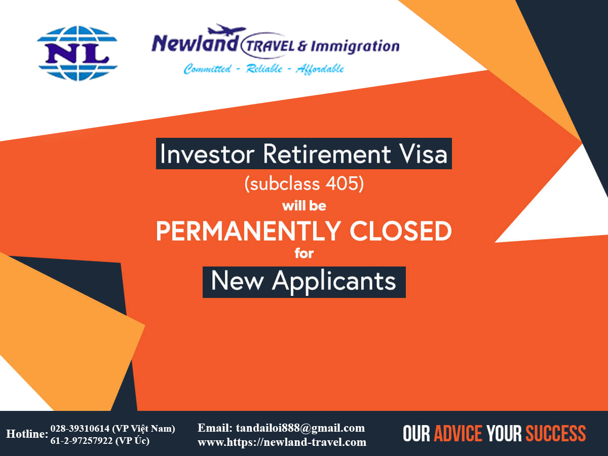 Visa 405 đi Úc diện đầu tư được chỉ định